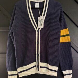 GUIZIO X CHAMPION KNIT CARDIGAN